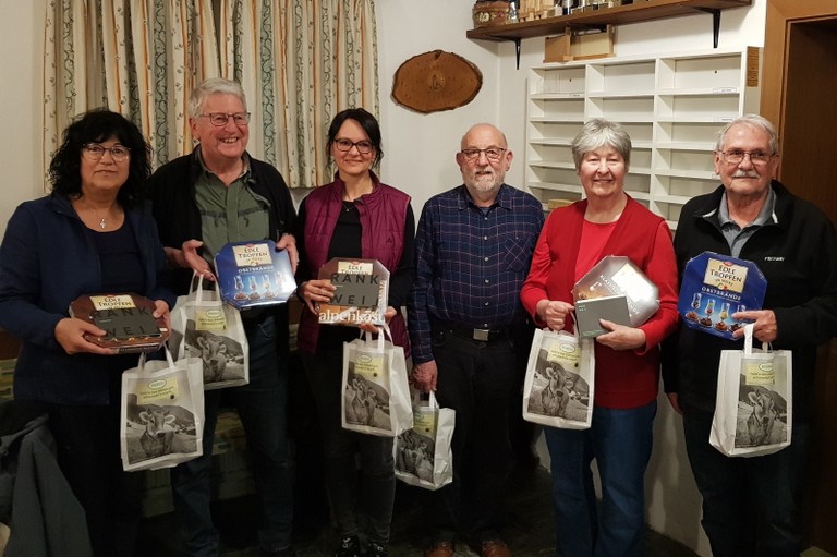 vl. Waltraud Vögel, Reinhard Gut, Diana Rudolph, Helmut Bischofer, Anita Schmid Ströhle, Georg Macek.
