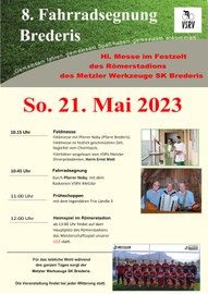8. Fahhradsegnung