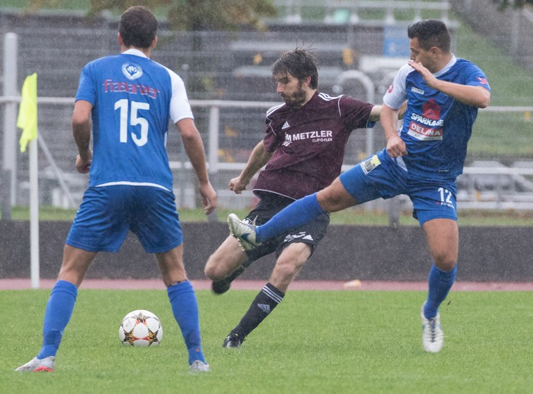 Die 1. Kampfmannschaft verlor das Derby in Feldkirch. © Florian Hepberger
