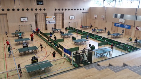Tischtennis-Nachwuchsligaturnier in Rankweil