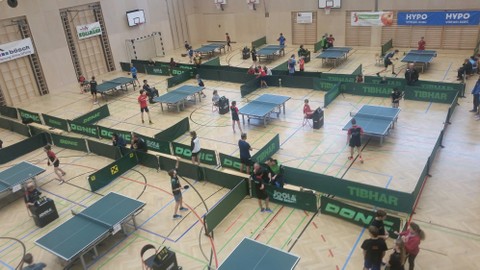 Tischtennisnachwuchsligaturnier in Rankweil