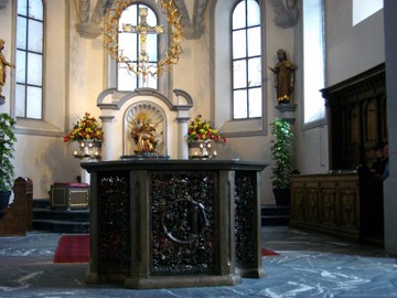 Mariensingen in der Basilika in Rankweil