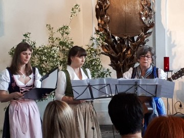 Mariensingen in der Basilika in Rankweil