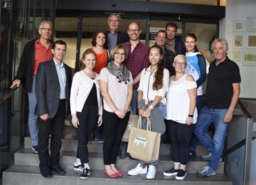Gymnaestrada-Delegationen Kanada und Belgien zu Gast in Rankweil