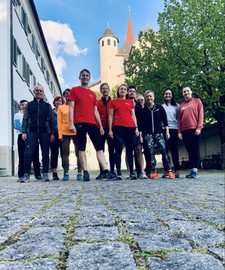 Outdoor-Fitnessgruppe der Volksbank Turnerschaft Rankweil verlegt Trainingsstandort