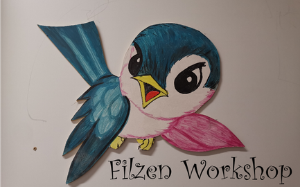 Filzen workshop - Filzbild