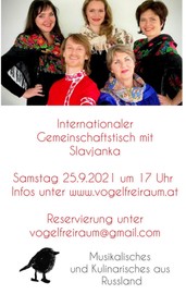 Internationale GEMEINSCHAFTSTISCH / Russisch