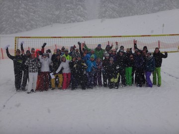 15. Snowvolleyballturnier des Raiffeisen VBC Rankweils
