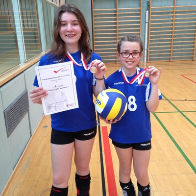 4. Platz in der Supermini Landesmeisterschaft für den Raiffeisen VBC Rankweil