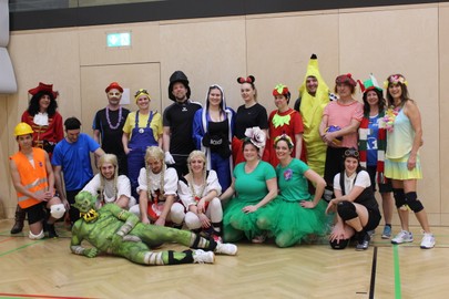 Internes Faschingsturnier vom Raiffeisen VBC Rankweil