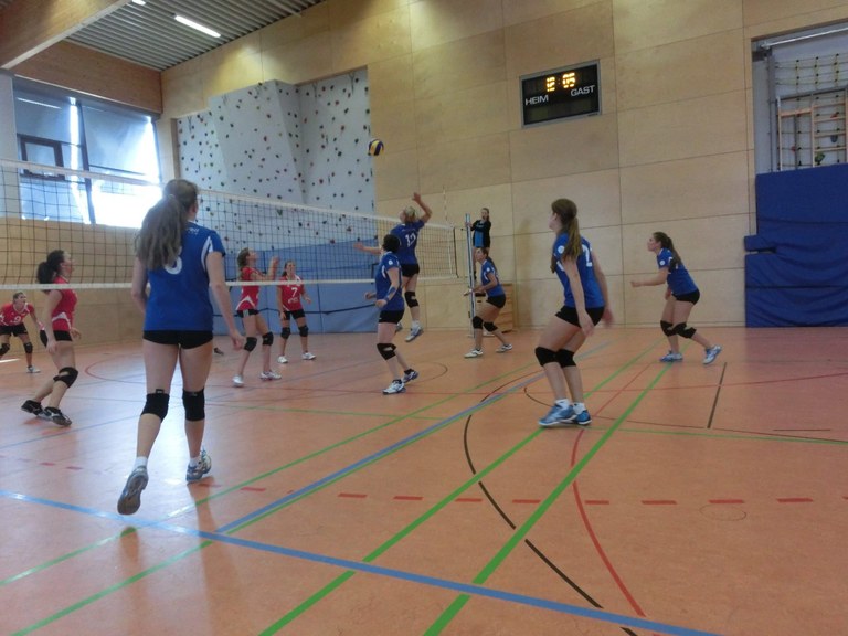 Spielszene aus einem Vorbereitungsturnier in Horgenzell