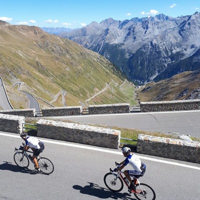 Hohe Berge - gute Beine !