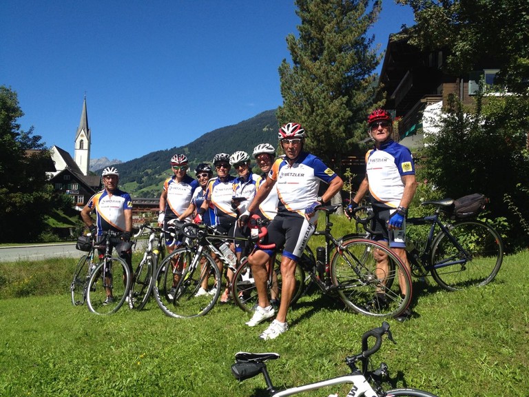 Teil der Hobbygruppe im Silbertal