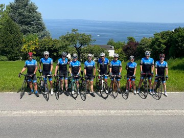 Ein etwas nasser Start der Radsaison 2023