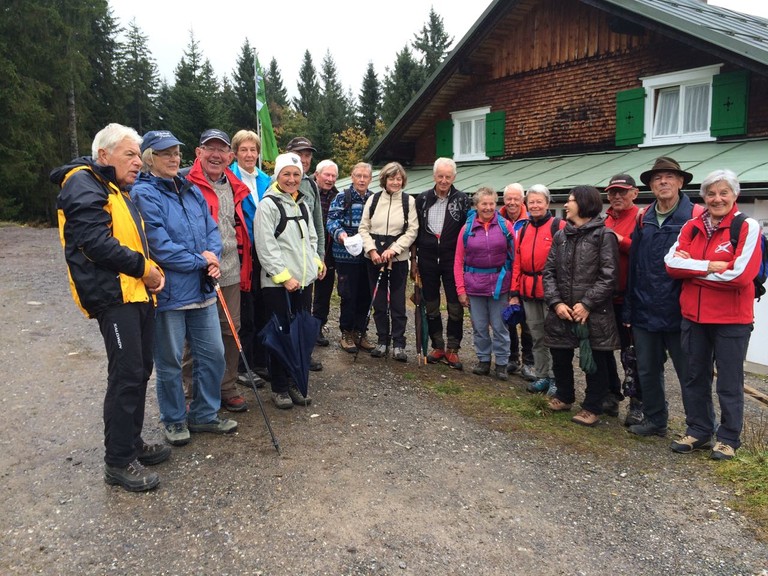 Die Wandergruppe!