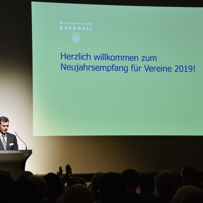 Rede des Bürgermeisters zum Vereinsempfang