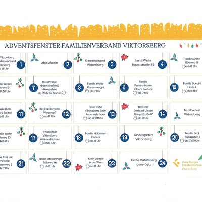 Adventsfenster