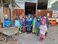 Besuch auf dem Bauernhof Besuch auf dem Bauernhof