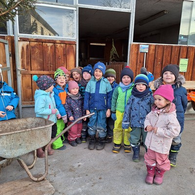 Besuch auf dem Bauernhof