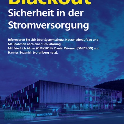 Veranstaltung Blackout: Sicherheit in der Stromversorgung