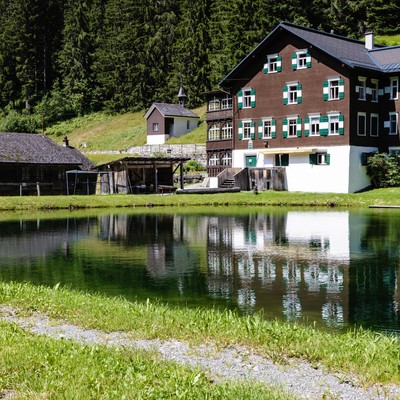 Zum Abkühlen in die Höhe