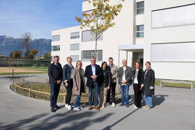 Regengarten der Mittelschule Oberau Regengarten der Mittelschule Oberau