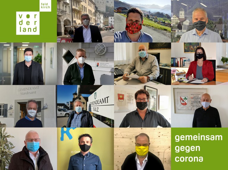 Regio-Bürgermeister und Regio-Obmann Werner Müller mit Maske