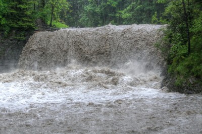 Hochwasser © Ludwig Knobel