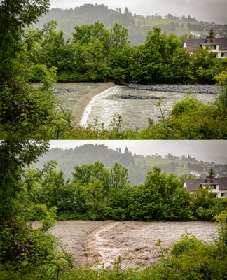 Hochwasser (Frutz) © Marc Walser