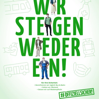"Alles sicher, alles rein. Wir steigen wieder ein!"