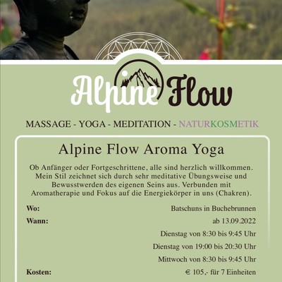 Alpine Flow Aroma Yoga in Batschuns