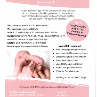 Babymassage-Kurs