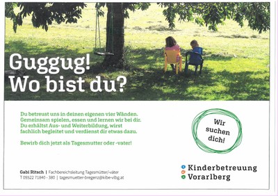 Bewirb dich jetzt als Tagesmutter oder -vater Bewirb dich jetzt als Tagesmutter oder -vater