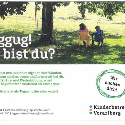Bewirb dich jetzt als Tagesmutter oder -vater