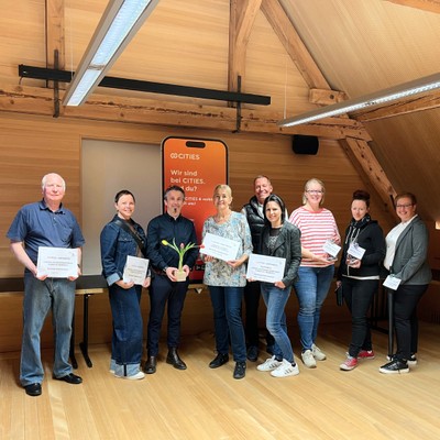CITIES GEWINNSPIEL – Gewinner in Zwischenwasser