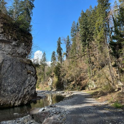 Die Wanderwegsperre wurde aufgehoben