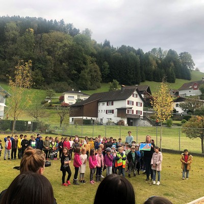 Eröffnung grünes Klassenzimmer