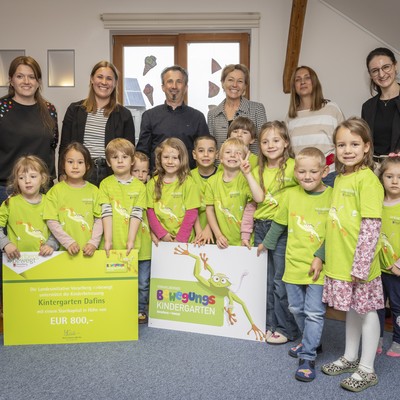 Kindergarten Dafins: Zertifizierung >>Bewegungskindergarten