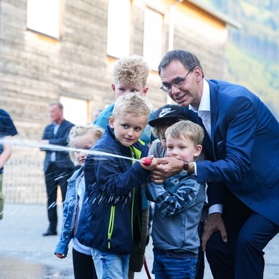 Landeshauptmann Mag. Markus Wallner zu Besuch in Laterns und Zwischenwasser