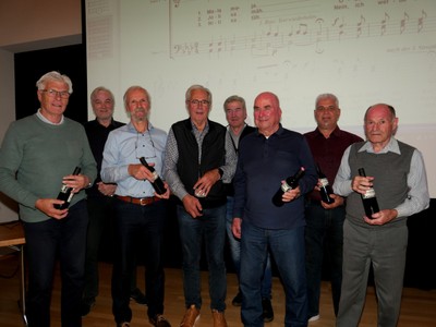 Männerchor Muntlix - Jahreshauptversammlung 2023 Männerchor Muntlix - Jahreshauptversammlung 2023