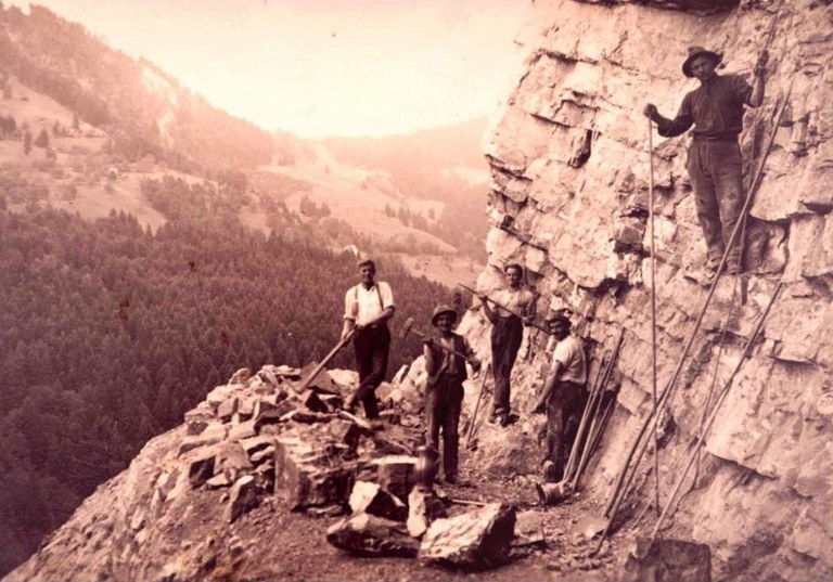 Bau des Masellaweg