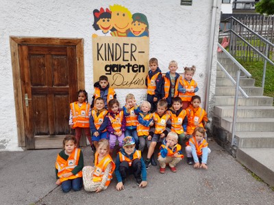 Umzug in den neuen Kindergarten