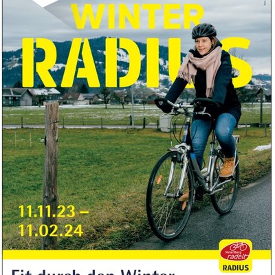 Mach mit beim WinterRADIUS 2023/2024!