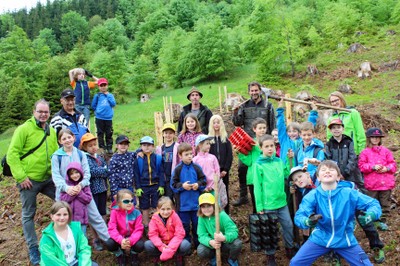 Wir pflanzen für unseren klimafitten Wald!