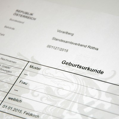 Geburtsurkunde