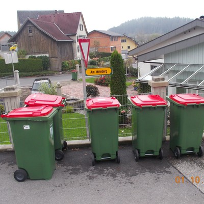 Papiertonne zu klein - Abgabe auch beim ASZ Vorderland möglich