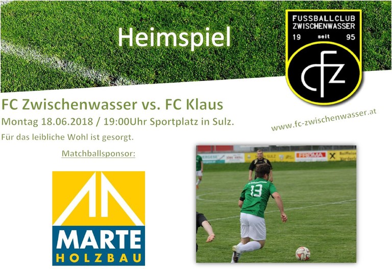 Spielballsponsor Holzbau Marte