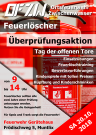 Feuerlöscher-Überprüfaktion mit "Tag der offenen Tore"