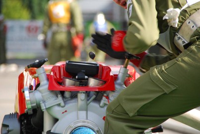 Feuerwehrfest Zwischenwasser - Nassleistungsbewerb Feldkirch und Dornbirn