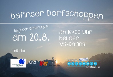 4. Dafinser Dorfschoppen